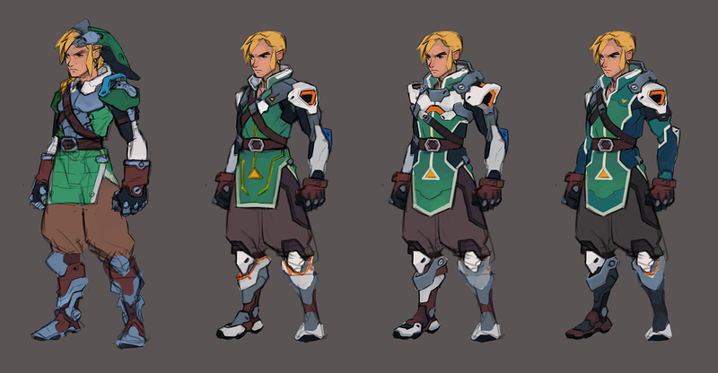 Illustration for article titled If Link Was An Overwatch Character...